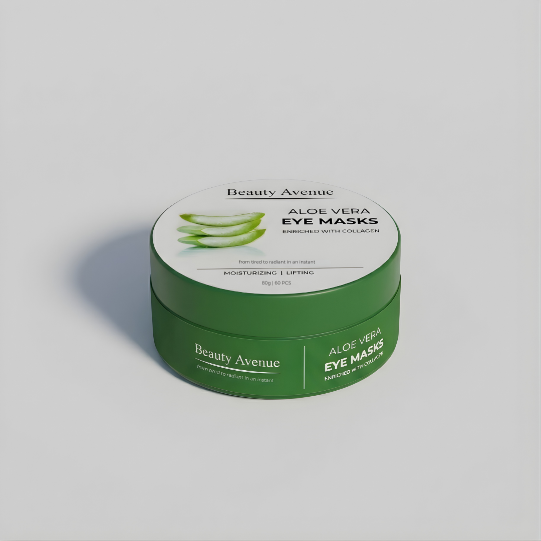 Aloe Vera & Kollagen Øyemasker