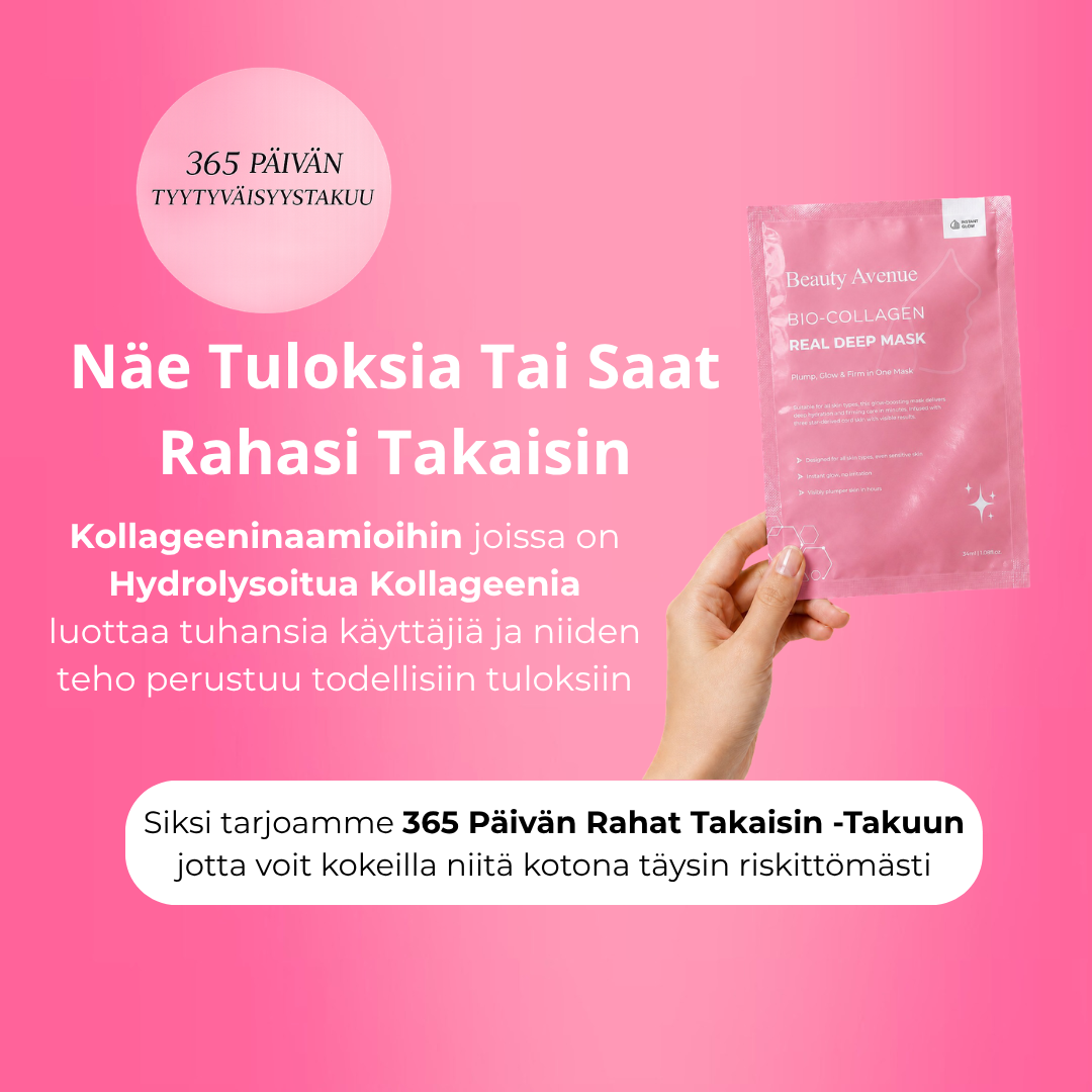 Bio-Kollagenmaske for Dyp Fukt og Glød