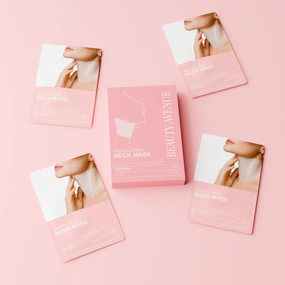 Oppstrammende Kollagenhalsmaske