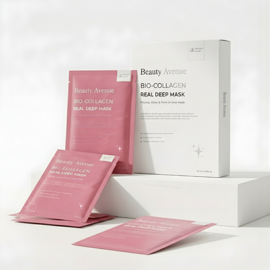 Bio-Kollagenmaske for Dyp Fukt og Glød