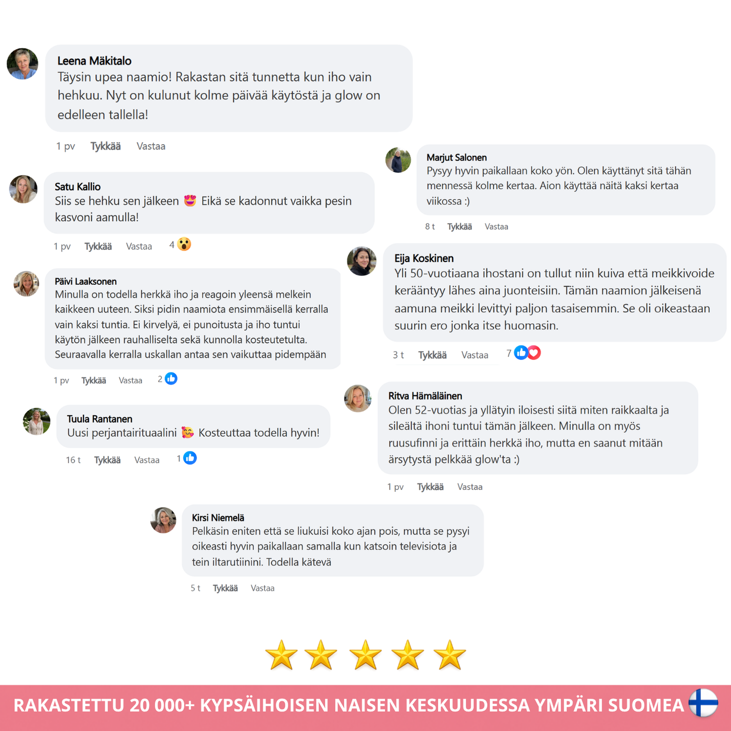 Bio-Kollagenmaske for Dyp Fukt og Glød